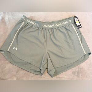 Under Armour Women's Athletic Light Green Shorts